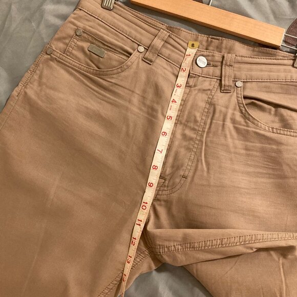 Hugo Boss Pants Men’s 31x32 Straight Leg Cotton Tan 5-Pocket‎ - Picture 7 of 12